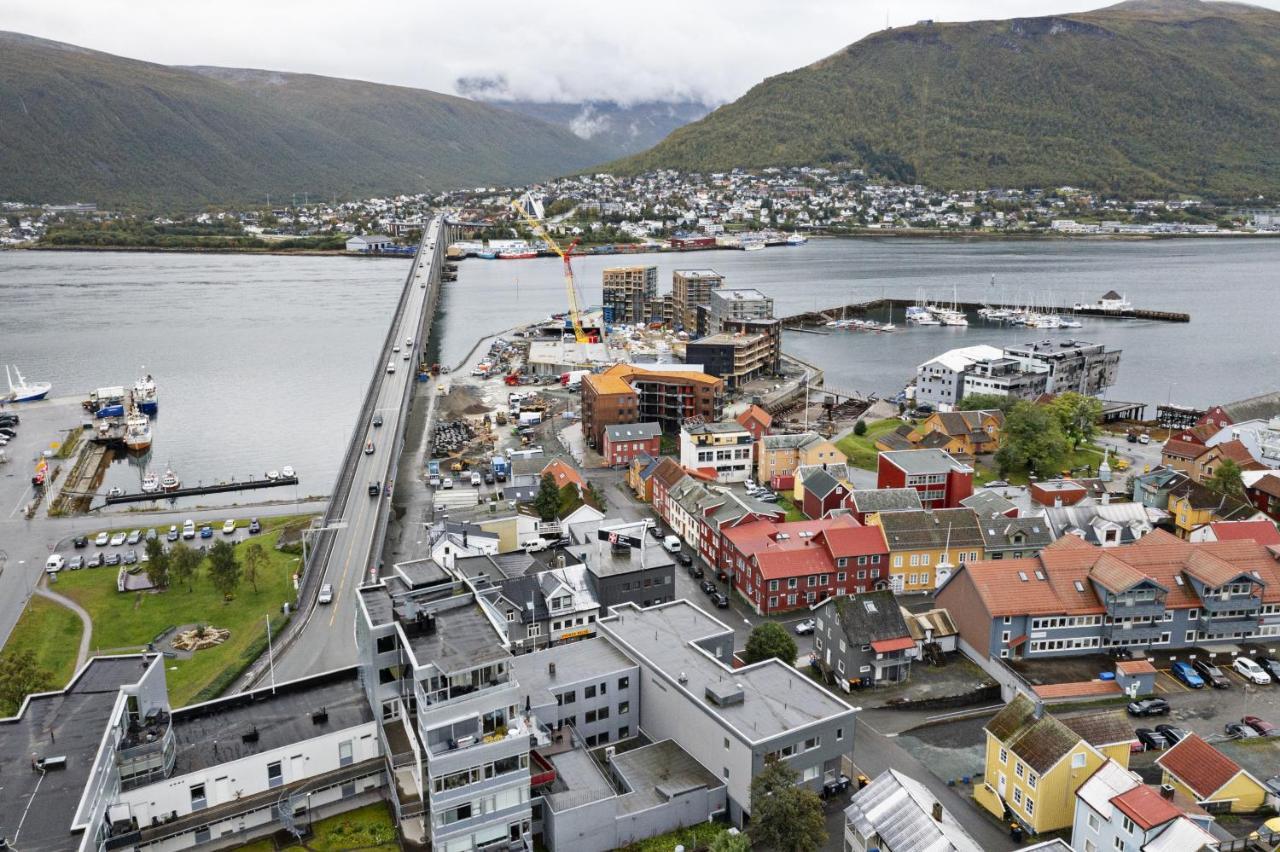 Toppleilighet Med Utsikt I Sentrum Nord Tromso Exterior photo