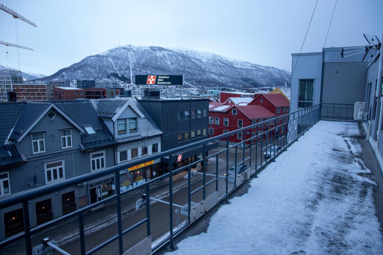 Toppleilighet Med Utsikt I Sentrum Nord Tromso Exterior photo