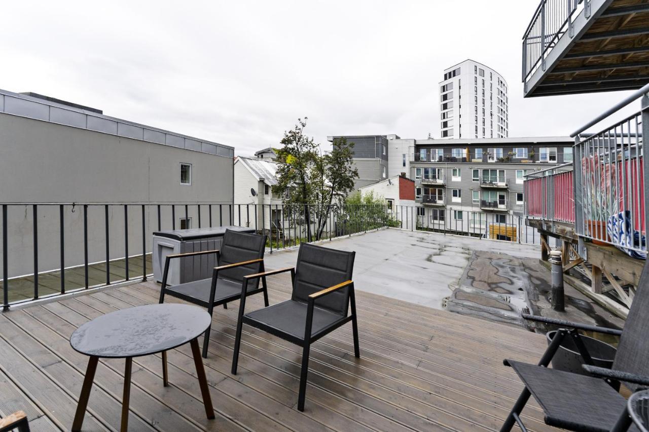 Toppleilighet Med Utsikt I Sentrum Nord Tromso Exterior photo